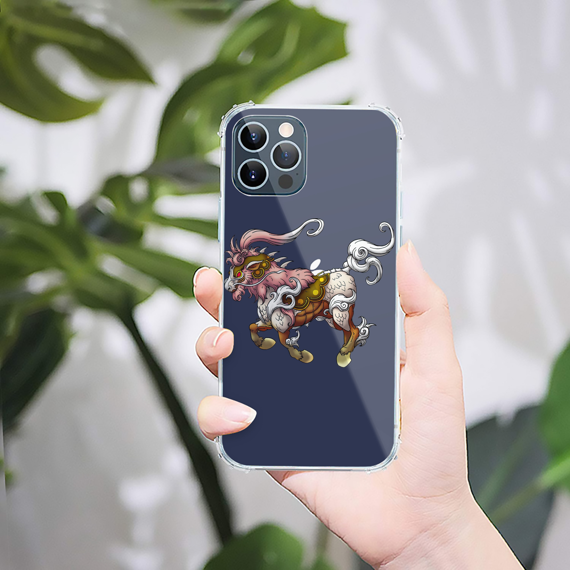 （画像用） ドラゴンクエスト Doragon Kuesuto Dragon Quest 【iPhone 12シリーズ対応】透明スマホケース（クリアソフトケース）
